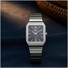 Rado True Square B2381 Quartz Silver Black - J1707