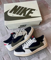 Semi UA Travis Scott X Air Jordan 1 Low OG Olive Premium