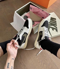 Semi UA Travis Scott X Air Jordan 1 Low OG Olive Premium