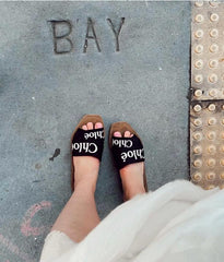 Chloe Woody Mules For Women With Original Box And Carry Bag