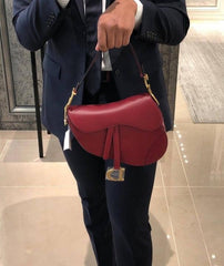Dior Saddle Red ShoulderBag With OriginalBox