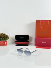 Cartier 3193 Silver Blue