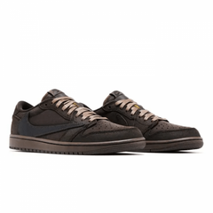 UA Jordan x Travis Scott Air Jordan 1 Low OG Velvet BrownDark Mocha