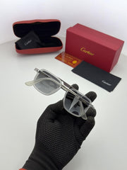 Cartier 3804 transparent black shaded