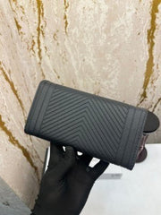 CHANEL PREMIUM LONG WALLET WITH OG BOX 2051 BLACK