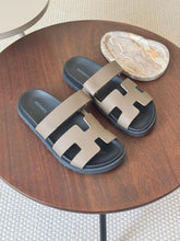 Hermes Chypre Sandals Brown