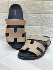 Hermes Chypre Sandals Brown