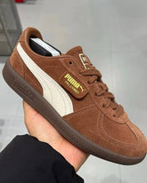 Puma Palermo Vintage Caramel Latte Brown