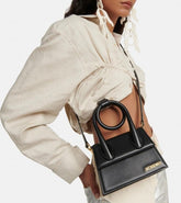 Jacquemus Le Chiquito Noeud Bag With OG Box Dust Bag & Extra Sling Belt (Ja02 - Black)