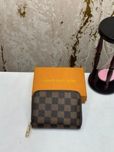 LOUIS VUITTON PREMIUM WALLET WITH BOX 88001 (BROWN CHECKS)