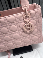 Dior Lady Matte Large Handbag With OriginalBox DustCover