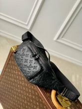Louis Vuitton Rush Bumbag Monogram Heritage With OG & Dust Bag 47058 Black Embossed