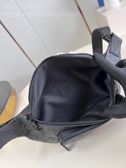 Louis Vuitton Rush Bumbag Monogram Heritage With OG & Dust Bag 47058 Black Embossed