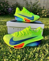 Alphafly 3 prototype running green shoes