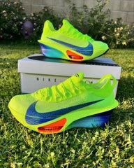 Alphafly 3 prototype running green shoes