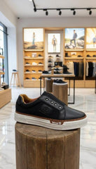 TIMBERLAND BLACK SLIP ON SNEAKER 2025