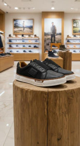 TIMBERLAND BLACK SLIP ON SNEAKER 2025