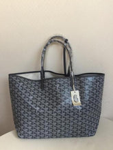 Goyard Saint Louis PM Tote Bag Dark Grey With A Detachable Pouch With Dust Cover