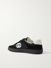 Gucci G75 Black Suede