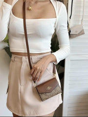 Coach Envelope Wallet Sling With OriginalBox DustCover