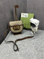Gucci HorseBit 1995 Rounded Bag With OG Box Dust Bag 8563