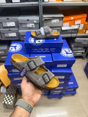 Birkenstock Arizona grey Suede