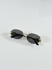 Miu Miu WMNS 1025 Gold Black