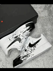Nike Airforce 1 Black paint custom