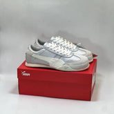 WMN Puma Bella UT Leather Womens sneaker in white and silver