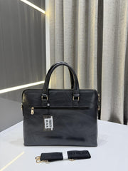 MONT BLANC BLACK LAPTOP BAG PREMIUM CLASSIC