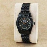Rolex oyster date just black for her womens girls