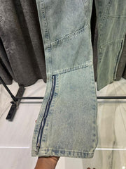 IMPORTED STORE ARTICLE BELL BOTTOM JEANS
