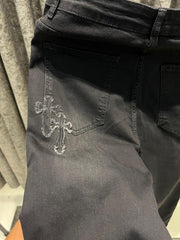 CHROME HEARTS IMPORTED STORE ARTICLE STATE WHEAT JEANS