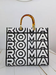Fendi Roma Monogram Sunshine Shopper With Dust Cover