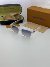 Louis Vuitton 7079 transparent blue shaded