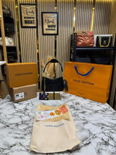 Louis Vuitton Epi Marellini Shoulder Bag With Double OG Box And Dust Bag Including Carry Bag (Black)