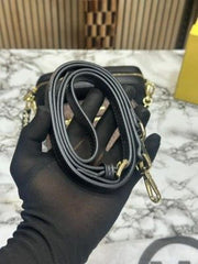 MICHAEL KORS JET SET DUAL SHOULDER BAG WITH OG BOX AND DUST BAG (BLACK COFFEE)