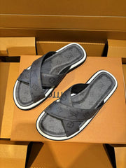 Louis Vuitton LV Oasis Mule Grey Premium
