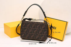 Fendi vintage mini bag with OG box (f3399-coffe)
