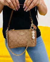 Coach Nolita Classy Flowe Patch Sling Bag With box 5806