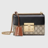 Gucci padlock shoulder bag with OG box 698