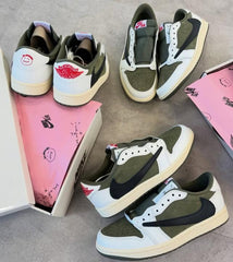 Nike Air Jordan 1 x Travis Scott Low Medium Olive