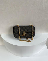 Celine Shoulder Bag Claude Triomphe With Original Box Packing