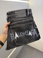 BALENCIAGA PREMIUM BLACK DENIM JEANS REGULAR FIT LENGHT 39