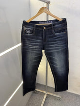 VERSACE PREMIUM BLUE DENIM JEANS STRAIGHT FIT LENGHT 41