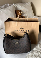 Coach Teri Hobo Large Shoulder Bag With Original Box