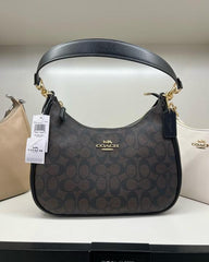 Coach Teri Hobo Large Shoulder Bag With Original Box