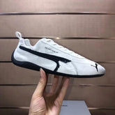 Balenciaga x Puma White and Black Athletic Shoes