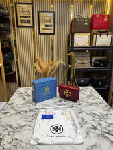 Tory Burch Eleanor Logo Emblem Shoulder Bag With Box And Dust Bag (Red-TR919)