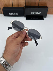 Celine 1006 silver black